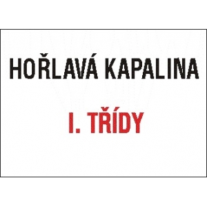 HOŘLAVÁ KAPALINA I.TŘÍDY