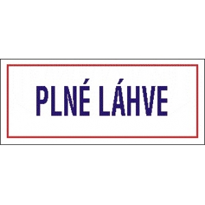 PLNÉ LÁHVE